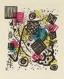 Kleine Welten V by Wassily Kandinsky, 1922, Colour lithograph on laid paper, offered Jun 2016
