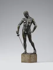 Hugo Lederer, Der Fechter, 1903, Bronze