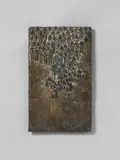 Alfred Lörcher, Bergpredigt, 1959, Bronze relief