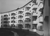 Cami Stone, Wohnhäuser der GEHAG, Grellstraße, Berlin-Prenzlauer Berg, 1929, Vintage gelatin silver print