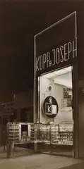 Curt Rehbein, Geschäftshaus Kopp & Joseph, Kurfürstendamm 35, Berlin, 1927, Vintage gelatin silver print