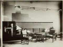 Wilhelm Rögge der Ältere, Herrenzimmer, Berlin, 1925, Vintage gelatin silver print