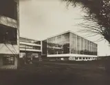 Lucia Moholy, Bauhausneubau, Dessau, Werkstättenbau