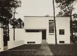 Lucia Moholy, Nordansicht Haus Gropius, Dessau