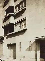 Marc Vaux, Maison d'Appartements à Bagneux, Hauts-de-Seine, 1927, Vintage gelatin silver print