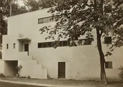 H. Thibaud, Hôtel Particulier de Monsieur A.M., Versailles, 1925, Vintage gelatin silver print