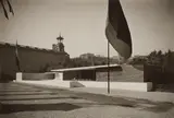 Berliner Bild-Bericht, Barcelona-Pavillon. Frontseite von Nordost gesehen, 1929, Vintage gelatin silver print