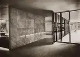 Berliner Bild-Bericht, Deutscher Pavillon, Weltausstellung Barcelona. Nebeneingang, 1929, Vintage gelatin silver print