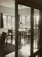 Wohnhaus an der Barmbecker Straße, Hamburg by Ernst Scheel, 1929, Vintage gelatin silver print, offered Jun 2016