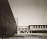 Werner Mantz, Schule in Köln-Zollstock, Innenhof, 1929, Vintage gelatin silver print