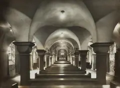 Krypta in St. Gereon, Köln by August Sander, c. 1932, Vintage gelatin silver print, offered Jun 2016