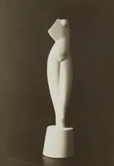 J. Roseman, Torso, Alexander Archipenko, 1920s, Vintage gelatin silver print