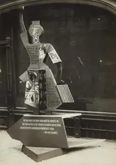 El Lissitzky, Die Frau und die Presse, 1928, Vintage gelatin silver print