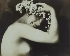 L'Etude by František Drtikol, 1920s, Vintage gelatin silver print on green paper, sold Jun 2016