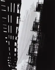 Cities service building by Andreas Feininger, 1940, Gelatin silver print, printed later, sold Jun 2016