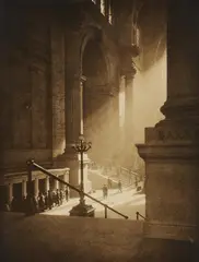 Pennsylvania Station, New York by Drahomir Jozef Ruzicka, 1921, Vintage toned gelatin silver print, sold Jun 2016