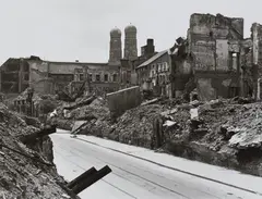 München by Peter Keetman, 1948, Ferrotyped gelatin silver print, printed later, offered Jun 2016