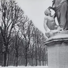 Herbert Tobias, Avenue de l'Observatoire, Paris, 1952, Gelatin silver print, printed later