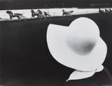 Robert Häusser, Beim Trabrennen, Gelsenkirchen, 1968, Gelatin silver print, printed later
