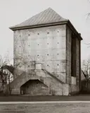 Boris Becker, Lübeck, Am Lotsenberg, 1986, Ferrotyped gelatin silver print on Agfa paper