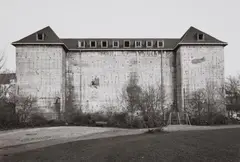 Düsseldorf, Münsterstraße by Boris Becker, 1986, Ferrotyped gelatin silver print on Agfa paper, sold Jun 2016