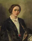 Anselm Feuerbach, Portrait of Mathilde Harrich