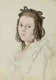 Friedrich Bury, Seven Sketch Books, With watercolours and pencil drawings.