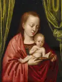 The Virgin with Child by Flemish School of the 16th century, Oil on panel, offered May 2016