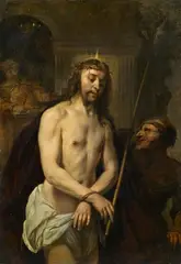 Gabriel Metsu, Ecce Homo, Oil on panel