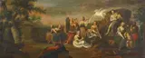Allegory of the Arts by Italian School of the 17th century, Oil on panel, offered May 2016