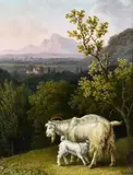 Jacob Philipp Hackert, A Goat and Kid