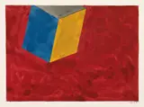 Sol LeWitt, Titled Form, 1987, Gouache and pencil on cardboard