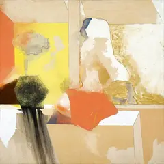 Jorge Castillo, Untitled, Circa 1970, Mixed media on canvas