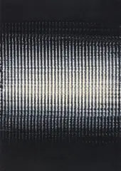 Heinz Mack, Untitled, 1962/1963, Wax crayon on black cardboard