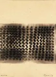Untitled by Otto Piene, 1959, Smoke drawing on card, sold Nov 2015