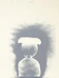 Made in silver by Heinz Mack, 1966, 8 works: 1 aluminium embossing, 1 collage made of embossend metal foils, 1 folded Kalotte relief, 3 silkscreens on cardb, sold Nov 2015