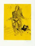Georg Baselitz, Der neue Typ, 2006, Original colour etching on wove paper