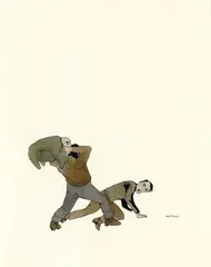Untitled by Marcel Dzama, Watercolour and India ink on paper, offered Nov 2015