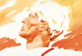 Norbert Bisky, Klassenkämpfer Nummer 1, 2002, Oil on canvas