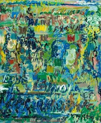 Uwe Kowski, Intro, 2001, Oil on canvas