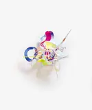 Berta Fischer, Rhoda, 2007, Plastic sculpture. Approx
