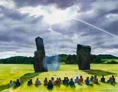 Till Gerhard, The Secret Source, 2010, Oil on canvas