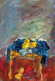 Marwan, Untitled (Stilleben), 1981, Oil on canvas