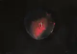 Roter Sturm by Otto Piene, 1964, Gouache and traces of fire on cardboard, offered Nov 2015