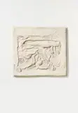 Bram Bogart, Les blanc, 1960, Mixed media on canvas