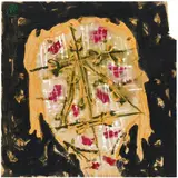 Markus Lüpertz, Männer ohne Frauen. Parsifal, 1993, Tempera, collaged with foam on panel. Approx