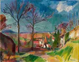 Hans Purrmann, Landschaft bei Beilstein