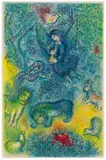 Marc Chagall, La flûte enchantée, 1967, Colour lithograph on wove paper with watermark "Arches"