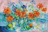 Curth Georg Becker, Stilleben mit Früchten