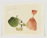 16 oct. 64 by Julius Heinrich Bissier, 1964, Watercolour and India ink on grained laid card, offered Nov 2015